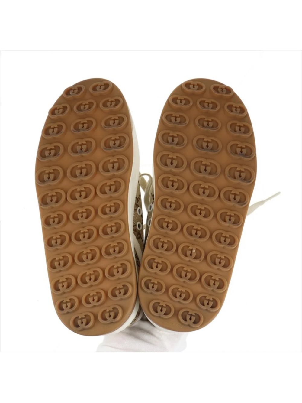 GUCCI🔥 low-top sneakers in Original GG canvas 38.5 - Picture 3 of 5